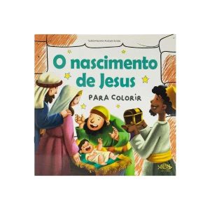Contos Bíblicos p/ Colorir O Nascimento de Jesus