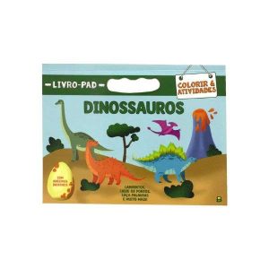 Livro-Pad Colorir e Atividades Dinossauros