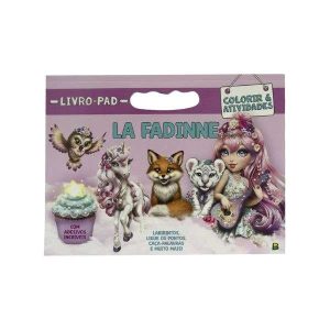 Livro-Pad Colorir e Atividades La Fadinne