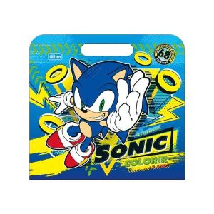 Livro de Colorir Tilibra Sonic