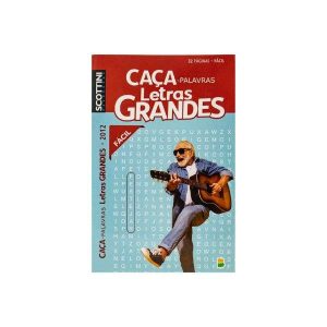 Caça-Palavras Scottini Letras Grandes Nível Fácil