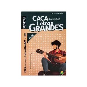 Caça-Palavras Scottini Letras Grandes Nível Fácil