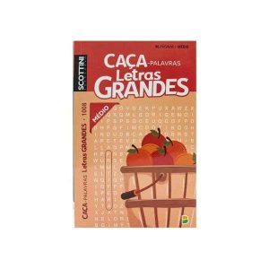 Caça-Palavras Scottini Letras Grandes Nível Médio