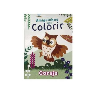 Coleção Amiguinhos p/ Colorir: Coruja