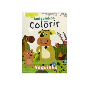Coleção Amiguinhos p/ Colorir: Vaquinha