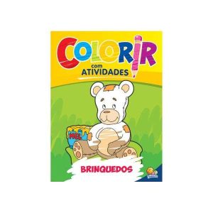 Coleção Colorir com Atividades: Brinquedos