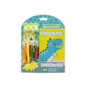 Livro-Kit de Atividades Cor & Diversão: Dinossauros