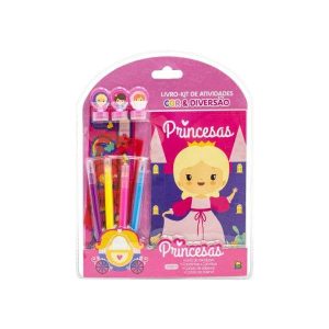 Livro-Kit de Atividades Cor & Diversão: Princesas