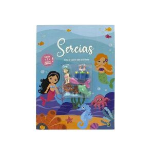 Coleção Aventuras c/ Borrachas - Colorir e Atividades: Sereias