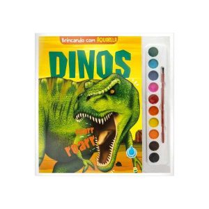 Brincando c/ Aquarela: Dinos
