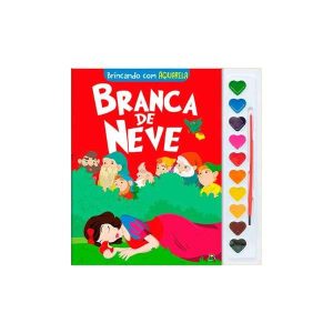 Brincando c/ Aquarela: Branca de Neve
