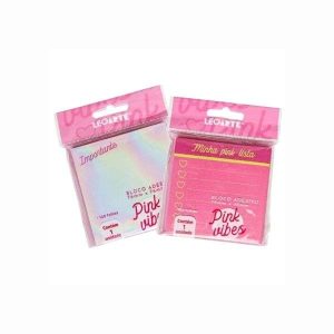 Bloco Adesivo Pink Vibes LeoArte