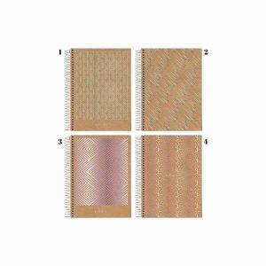 Caderneta de Anotação Kraft Color 80 fls Jandaia