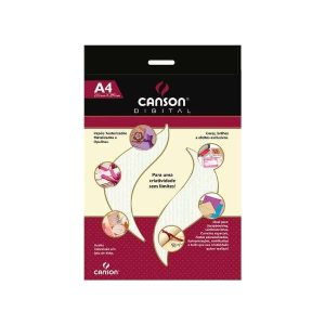 Papel Canson Opalina Branco A4 180g/m²