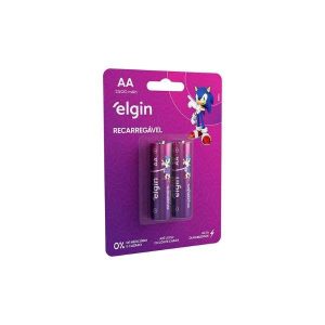 Pilha AA Elgin Recarregável