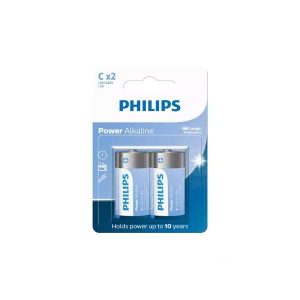 Pilha Alcalina C LR14 Philips