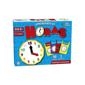 Jogo Pedagógico Aprendendo as Horas Pais&Filhos