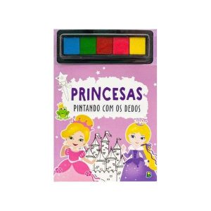 Coleção Pintando c/ Os Dedos: Princesas