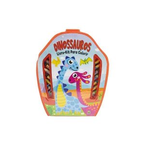 Livro-Kit Para Colorir: Dinossauros