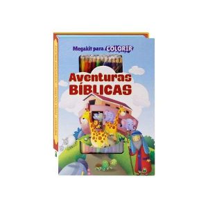 Megakit p/ Colorir: Aventuras Bíblicas