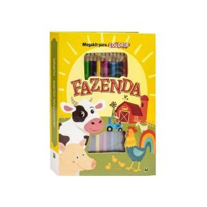 Megakit p/ Colorir: Fazenda
