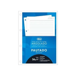 Folhas p/ Fichário Argolado Tilibra