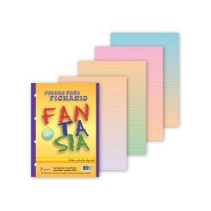 Folhas p/ Fichário Tamoio Fantasia
