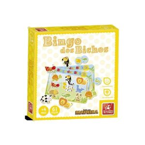 Bingo dos Bichos Brincadeira de Criança