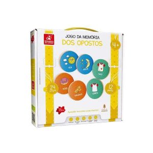 Jogo da Memória dos Opostos Brincadeira de Criança
