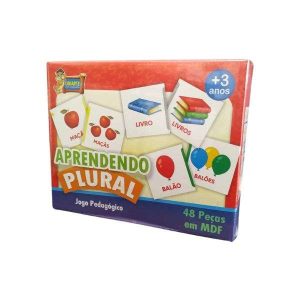 Jogo Pedagógico Aprendendo Plural Uriarte
