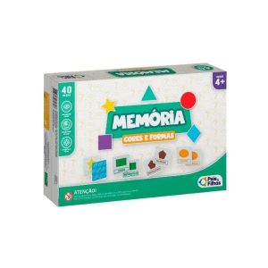 Jogo da Memória Cores e Formas Pais&Filhos