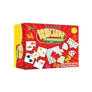 Jogo Pedagógico Brincando e Aprendendo Números Pares Uriarte