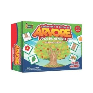 Jogo da Memória Conhecendo as Partes da Árvore