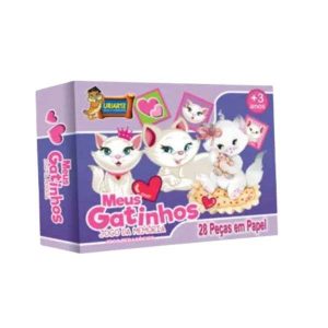 Jogo da Memória Meus Gatinhos Uriarte