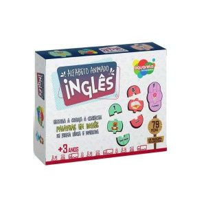Jogo Alfabeto Animado em Inglês Aquarela Briquedos