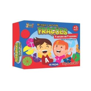 Jogo Pedagógico Brinque e Aprenda Frações Uriarte
