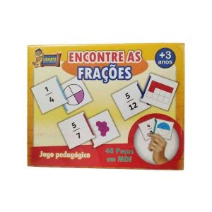 Jogo Pedagógico Encontre As Frações Uriarte