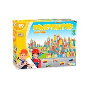 Construtor 80 Peças Junges Brinquedos