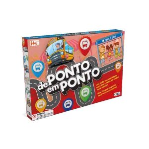 Jogo de Tabuleiro De Ponto em Ponto Pais&Filhos