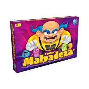 Jogo de Tabuleiro Senhor Malvadeza Pais&Filhos
