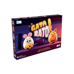 Jogo de Tabuleiro Gato & Rato Pais&Filhos