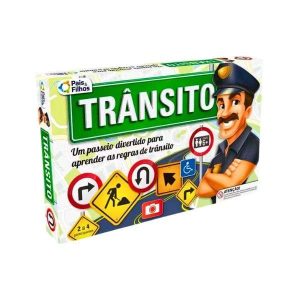 Jogo de Tabuleiro Trânsito Pais&Filhos