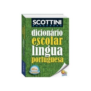 Dicionário Escolar Scottini Língua Portuguesa