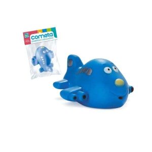 Brinquedo Mordedor Banho Aviãozinho Cometa Baby
