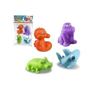 Brinquedo Mordedor Banho Animais Aquáticos Cometa Baby