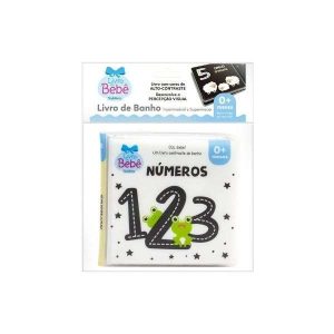 Coleção Olá, Bebê! Um livrinho Contraste de Banho: Números 123