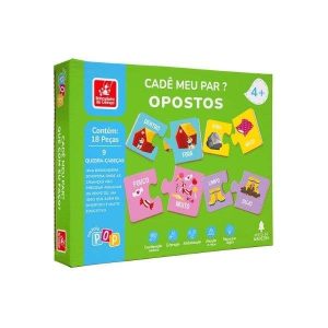 Jogo Cadê Meu Par? Opostos Brincadeira de Criança