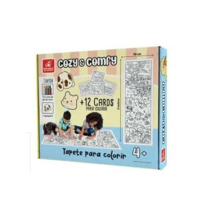 Tapete p/ Colorir Cozy & Comfy