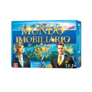 Jogo de Tabuleiro Mundo Imobiliário