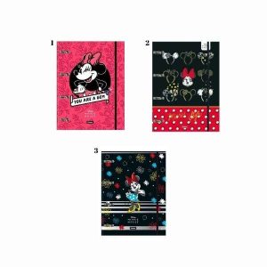 Fichário c/4 Argolas Minnie Mouse Foroni